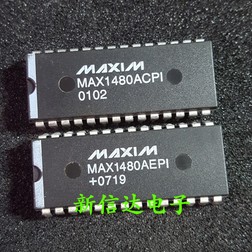 MAX1480ACPI/AEPI  原码进口芯片 自家现货测试好  【直插DIP28】
