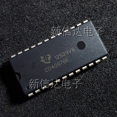 CD4097BE 原码进口芯片 自家现货测试好 【直插DIP24】
