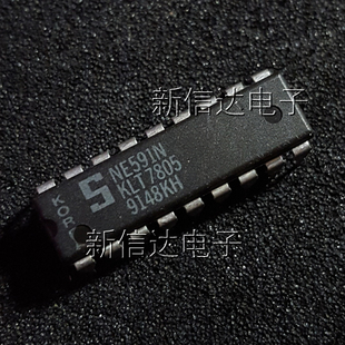 自家现货测试好 NE591N 原码 进口芯片 直插DIP18