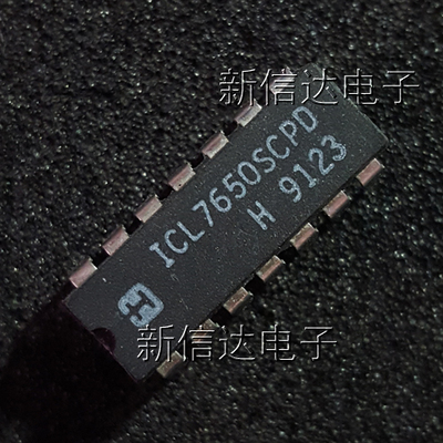 ICL7650SCPD  原码进口芯片 自家现货测试好 【直插DIP14】
