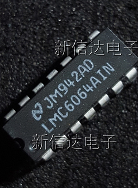 LMC6064AIN   原码进口芯片 自家现货测试好【直插DIP14】