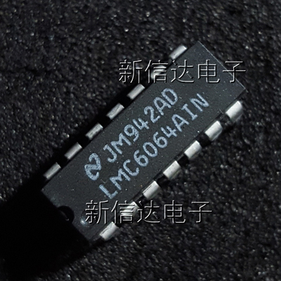 LMC6064AIN   原码进口芯片 自家现货测试好【直插DIP14】
