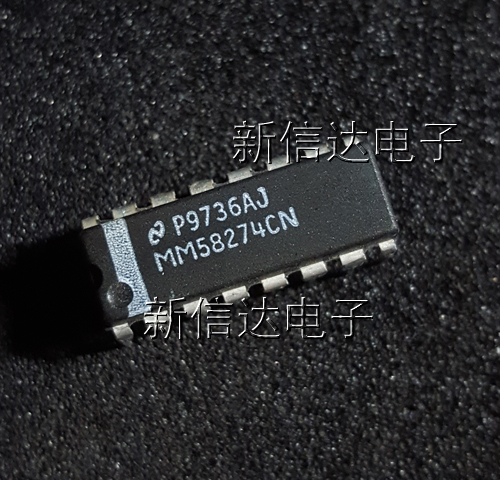 MM58274CN   原码进口芯片 自家现货测试好  【直插DIP16】