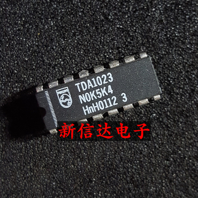 TDA1023   原码进口IC 自家现货测试好【直插DIP16】