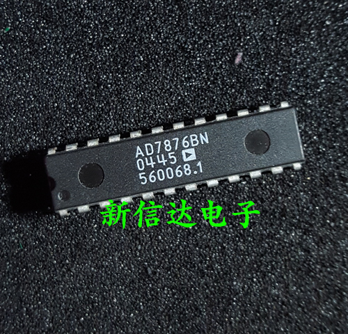 AD7876BN  原码进口芯片 自家现货测试好  【直插DIP24】