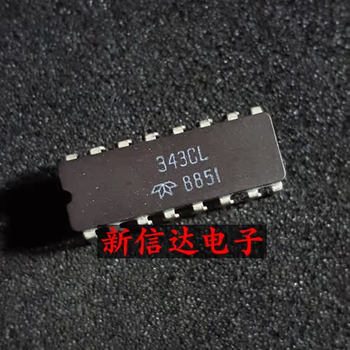 343CL   原码进口IC 自家现货测试好 【陶瓷CDIP16】