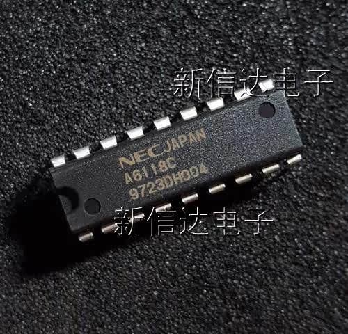 A6118C  原码进口芯片 自家现货测试好【直插DIP18】