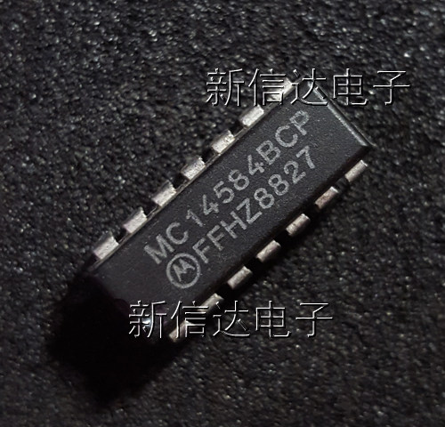 MC14584BCP   原码进口芯片 自家现货测试好  【直插DIP14】