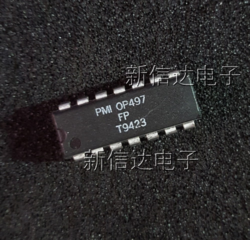 OP497FP   原码进口芯片 自家现货测试好 【直插DIP14】