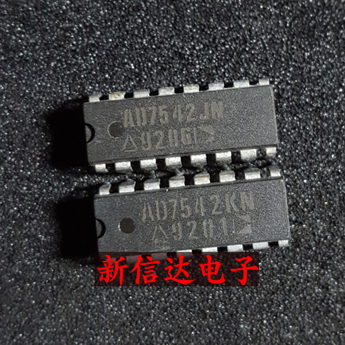AD7542JN/KN  原码进口IC  自家现货测试好【直插DIP16】