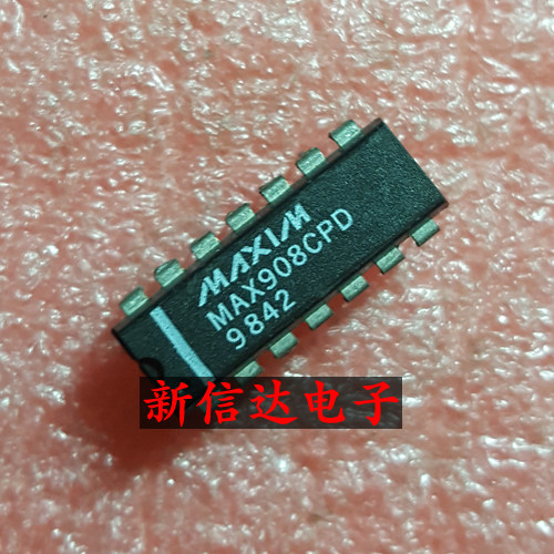 MAX908CPD    原码进口芯片  现货测试好  【直插DIP14】