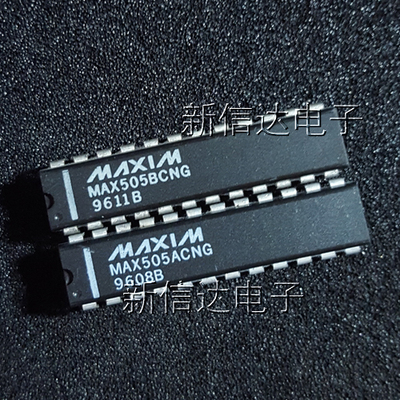 MAX505ACNG/BCNG  原码进口芯片  自家现货测试好  【直插DIP24】