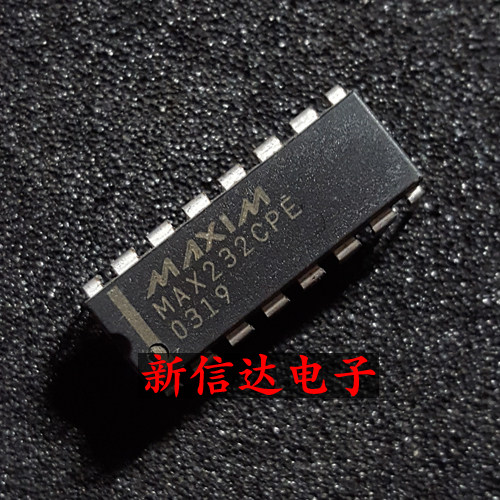 MAX232CPE   原码进口IC 自家现货测试好 【直插DIP16】