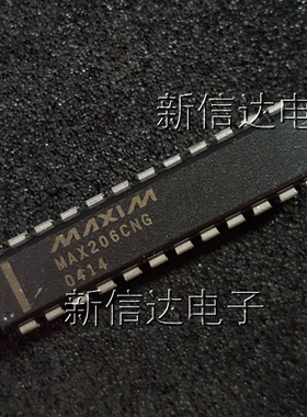 MAX206CNG   原码进口芯片 自家现货测试好  【直插DIP24】