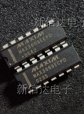 MAX3089EEPD/ECPD  原码进口芯片 自家现货测试好  【直插DIP14】