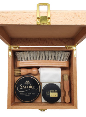 法国SAPHIR莎菲雅彩皮护理霜鞋油皮鞋护理套装皮鞋补色上色护理油