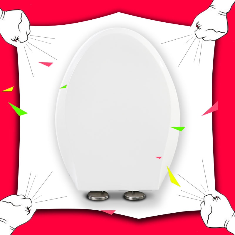 通用马桶盖 老式坐便盖适配和成加厚座便圈厕所板C4585 C160 C354