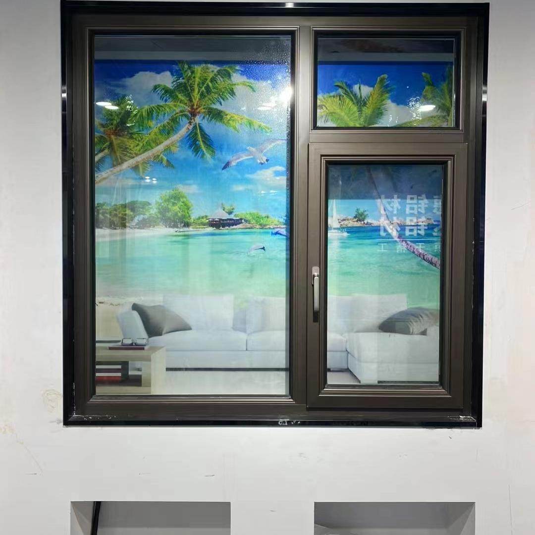 天津70系列内平开断桥铝托田