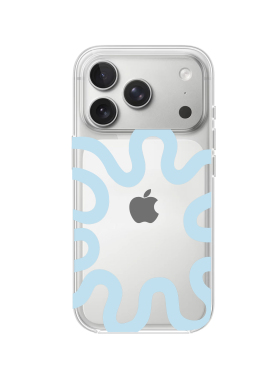 蓝色条纹适用于苹果17手机壳iPhone16promax欧美时尚ins简约15promax韩系17pro时髦15pro高级14潮流安卓定制