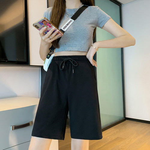 中考体育跑步专用运动短裤女夏季