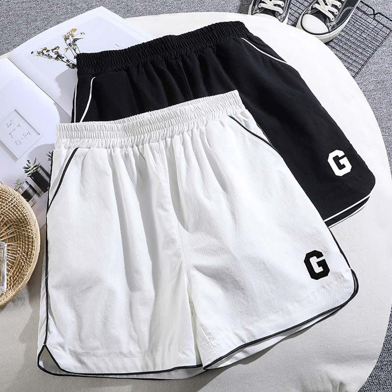 高档休闲运动短裤女2026夏季新款宽松显瘦大码薄款速干外穿阔腿裤