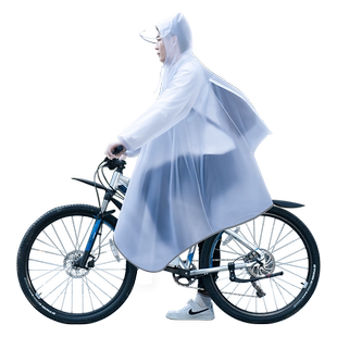 雨衣自行车山地单车骑行初中学生男专用单人青少年上学骑车雨披女