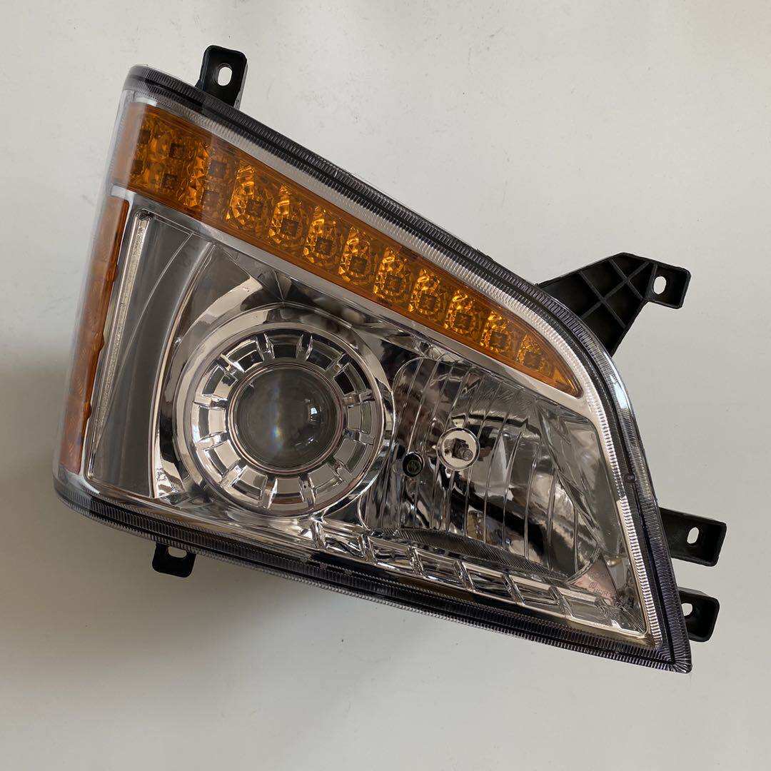 适用于 北京旗铃轻卡货车配件/新款旗铃前大灯/前照灯/前大灯总成