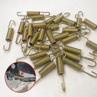 电动车支撑架弹簧弹簧车边脚架回应支撑大支架脚踏支架弹黄车梯