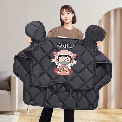 四季挡风被电动摩托车电瓶车中厚