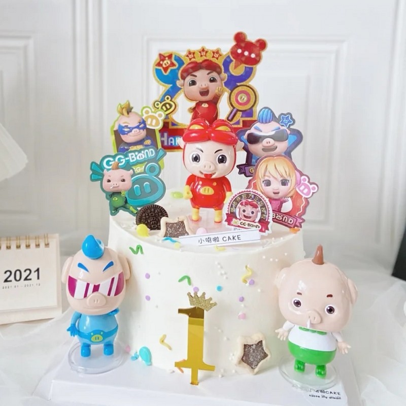 烘焙儿童生日礼物公仔蛋糕装饰