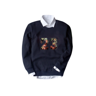 Ares＆Force潮牌日系大码男装 字母印花23号男女卫衣嘻哈宽松衣服