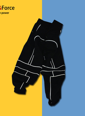 3M反光衣男裤子反光嘻哈宽松青少年成人街舞加肥大码服装演出裤子