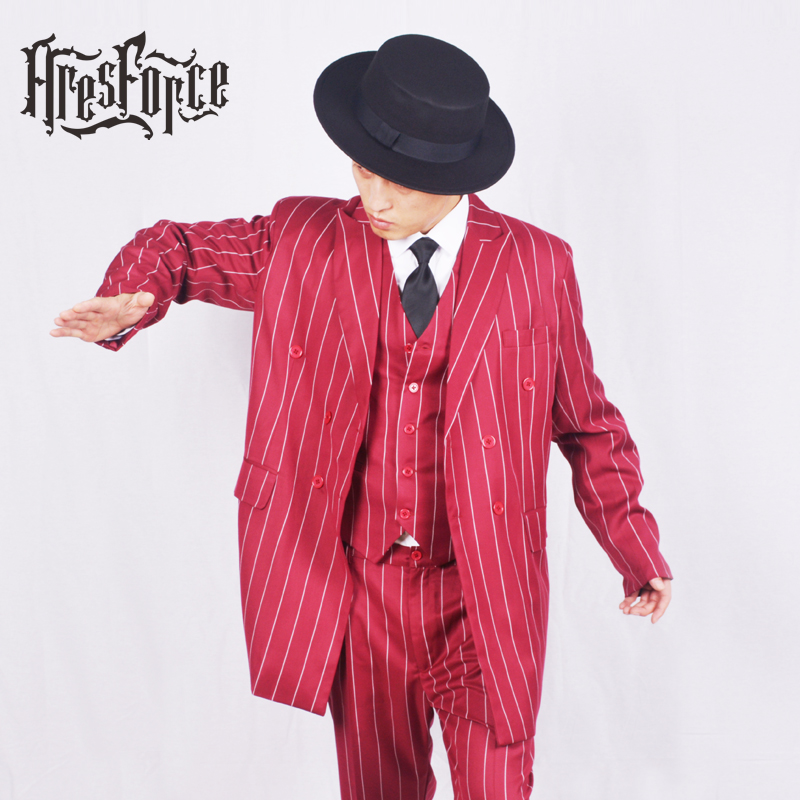 ares＆force男西装locking街舞