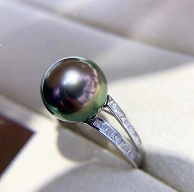 PT900铂金镶嵌锆石戒指配件空托