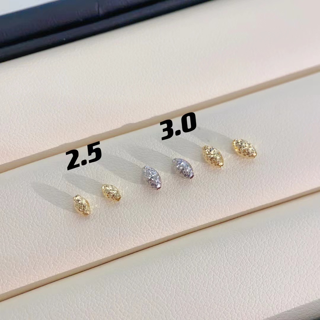 18K金隔珠配件diy手工珍珠手链