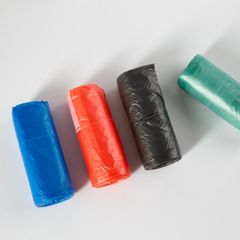 nome环保4色分类垃圾袋80个装可降解加厚家用办公室厨房垃圾袋