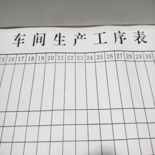 服装厂生产工序表车间生产表生产报表考勤表制衣厂单价表