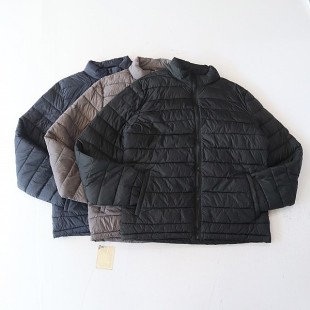 棉服外套立领拉链宽松休闲纯色百搭薄款 男长袖 棉衣X12 新品 秋冬季