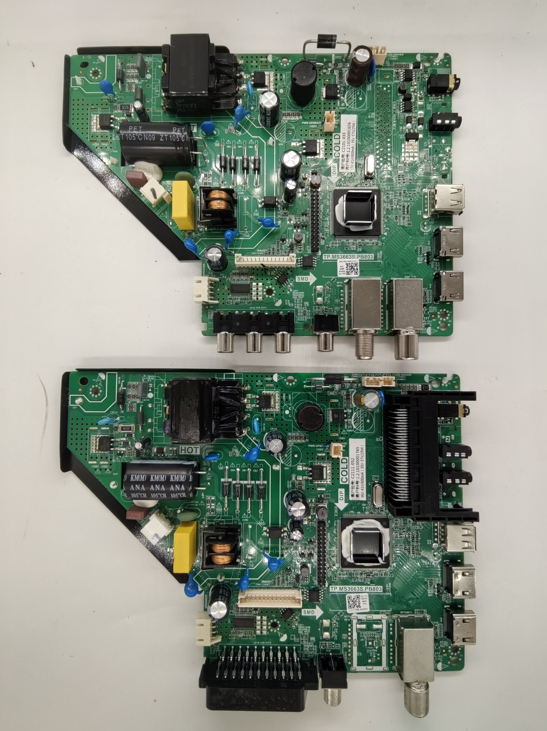 全新外单液晶电视主板TP.MS3663S.PB803 核对好各端口下单
