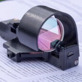 国产复刻全金属全功能OKP 7绿色倒三角分化红点摄影配件弹弓配件