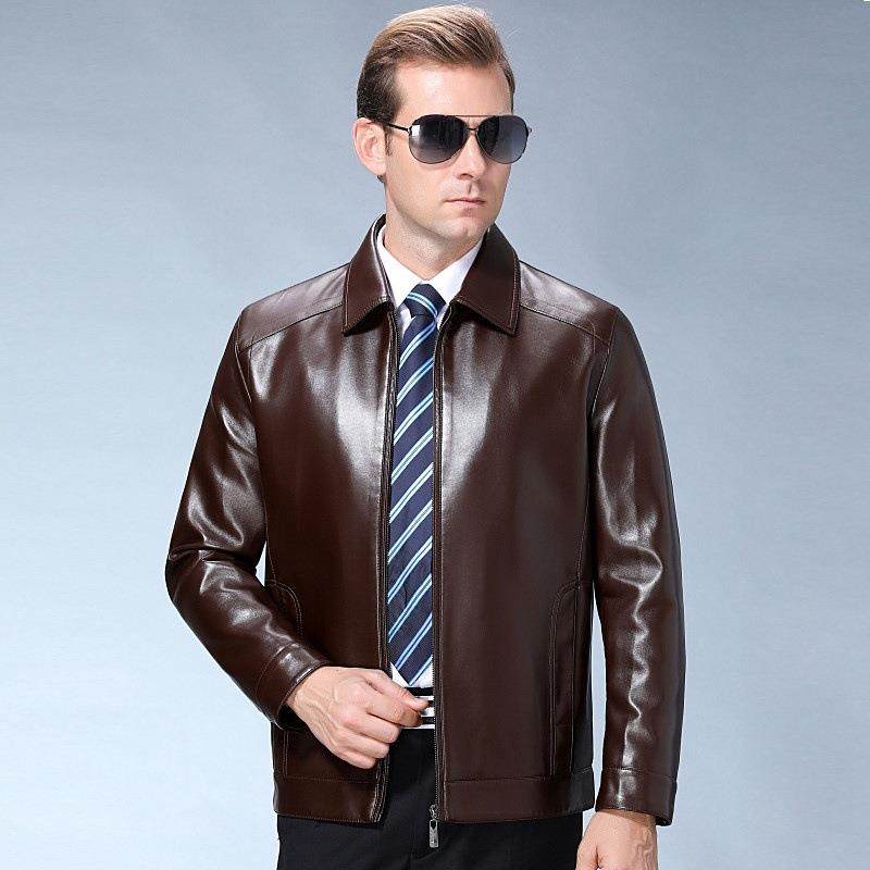 春秋冬海宁皮男外套中老年加绒短款翻领单薄衣码羊男士皮夹大802-,户外/登山/野营/旅行用品,其他户外服装,淘宝优惠券,粉丝福利购,淘宝优惠卷