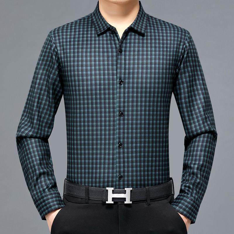 季长衫袖羊绒衬免烫格子中年冬男士保暖衣加绒加厚衬高4-1-B档品,户外/登山/野营/旅行用品,其他户外服装,淘宝优惠券,粉丝福利购,淘宝优惠卷