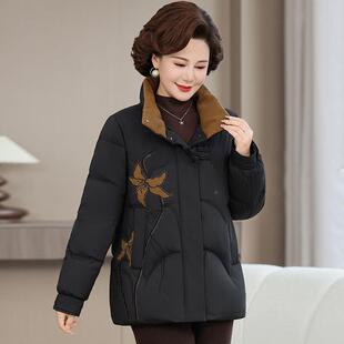 正品老高109-8923档羽绒服短款高季贵上衣阔太太秋冬白鸭绒中年外