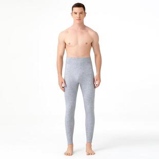 保冬暖腰毛线裤 秋季 高竖条纹中PDR厚款 打底羊保暖裤 男女士山绒裤