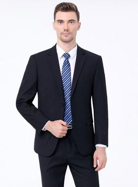 男装服套西男商务男西士羊毛西装韩版修身正装服套西三装17178-e2