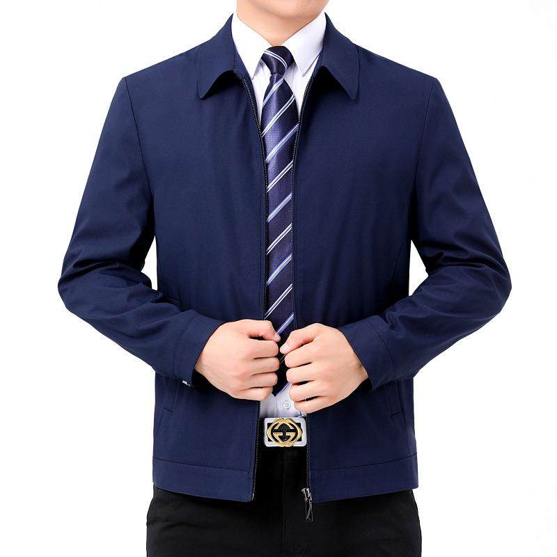 春秋款年9806-亲男新式夹克大码商衫务休闲翻领中中老年男士茄克,户外/登山/野营/旅行用品,其他户外服装,淘宝优惠券,粉丝福利购,淘宝优惠卷