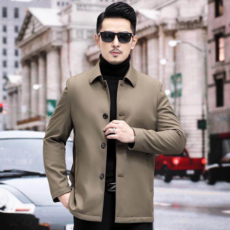 中秋冬年加男士闲翻领夹克商W7/H25务休茄克衫加绒厚外套爸爸装,户外/登山/野营/旅行用品,其他户外服装,淘宝优惠券,粉丝福利购,淘宝优惠卷