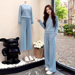 件套 轻1017591女款 春秋新两休闲慵懒风套头运动套装 年款