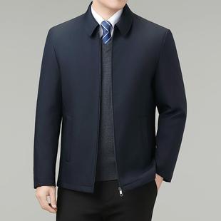 J爸可拆扣内胆棉衣厚翻领棉服休闲子加款 士爸B01 外 中年男装 冬季