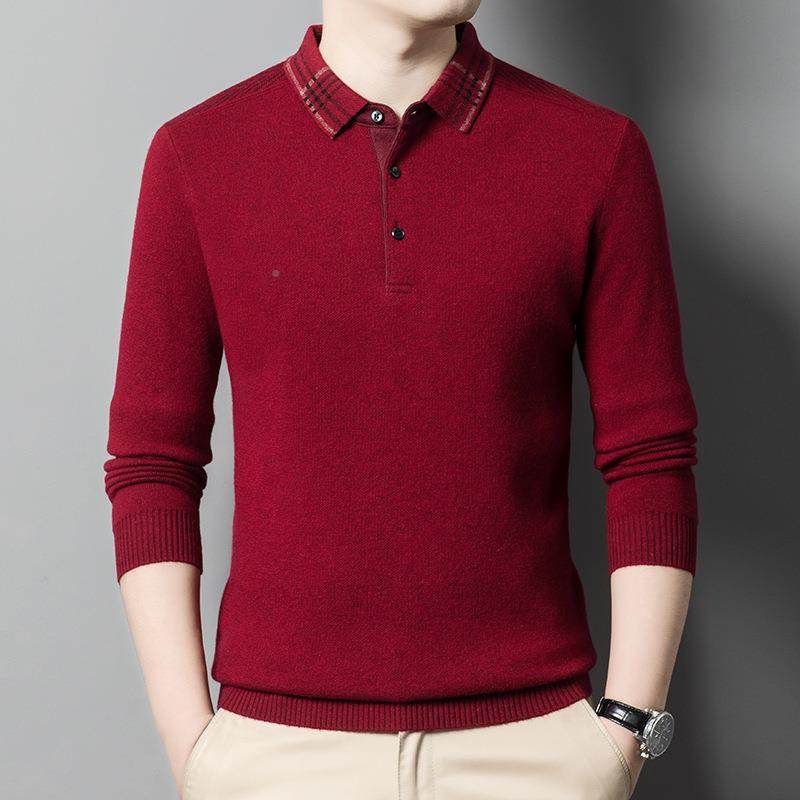 秋YFY冬季新老年男式羊毛衫长袖休款闲翻领厚时尚爸爸装中款毛衣,个性定制/设计服务/DIY,工作服/校服/商务服定制/加工,淘宝优惠券,粉丝福利购,淘宝优惠卷